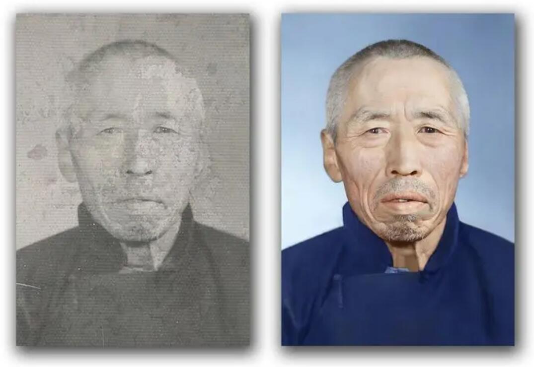 长安镇破损照片修复-56